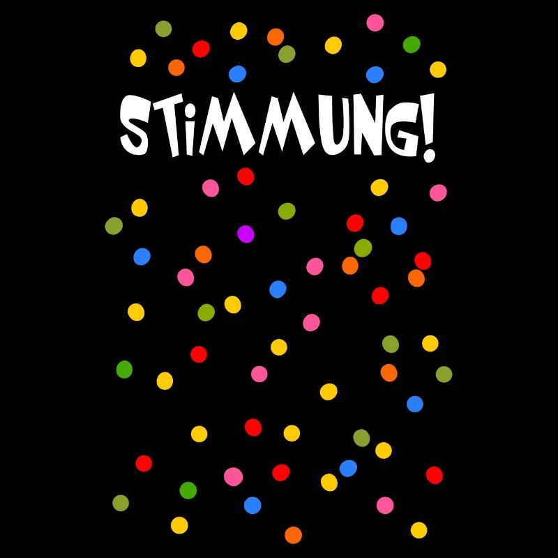 Stimmung Konfetti Fasching Karneval Silvester bunt