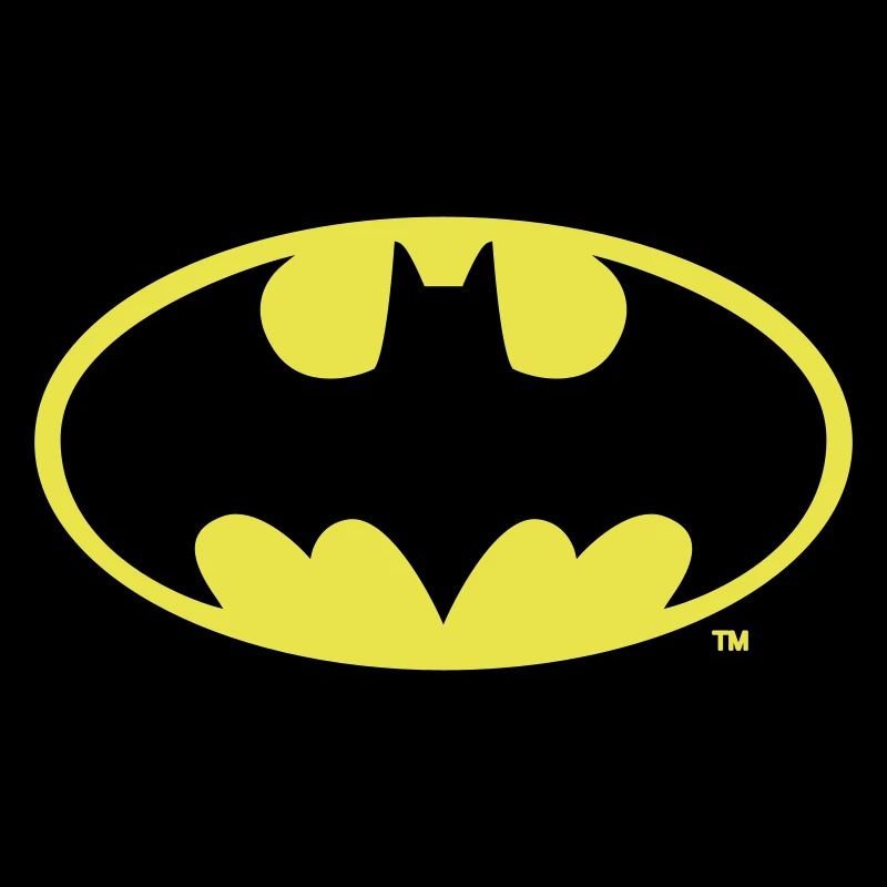 DC Comics Batman Logo gold
