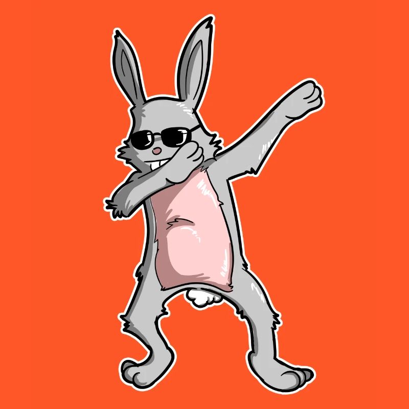 Dabbing Easter Bunny - Easter Bunny Dab!
