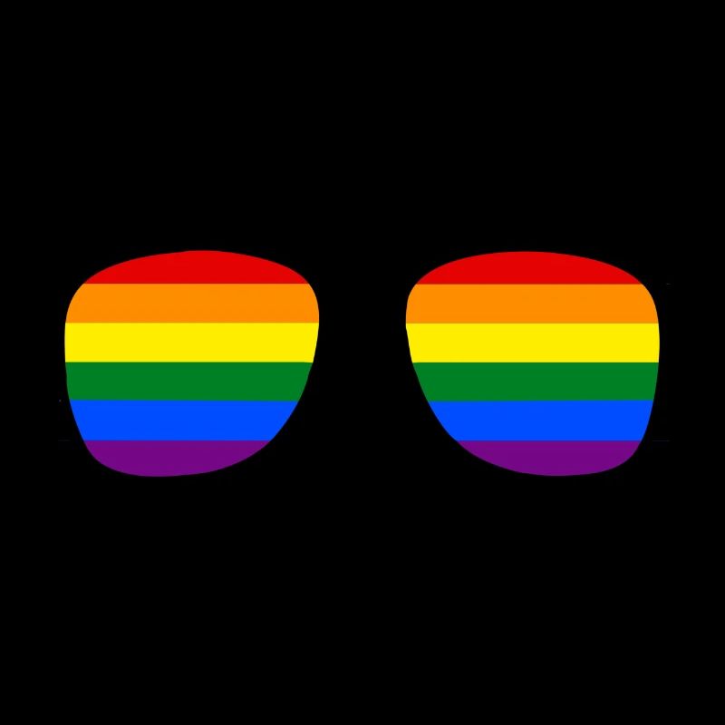 glasses rainbow