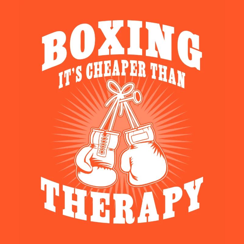 Boxing it's cheaper than Therapy