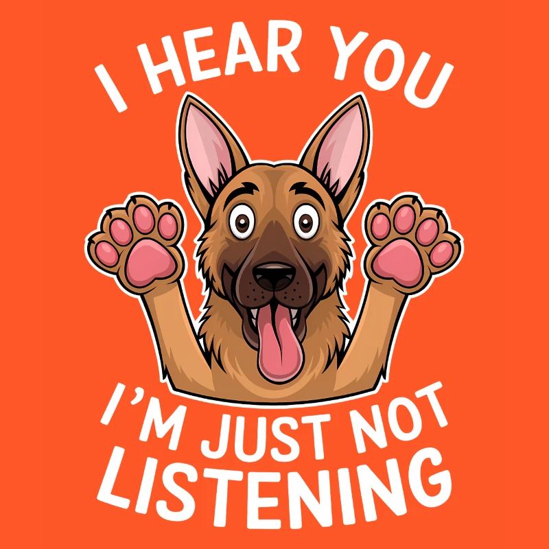 Deutscher Schäferhund Spruch Schäferhund Geschenk