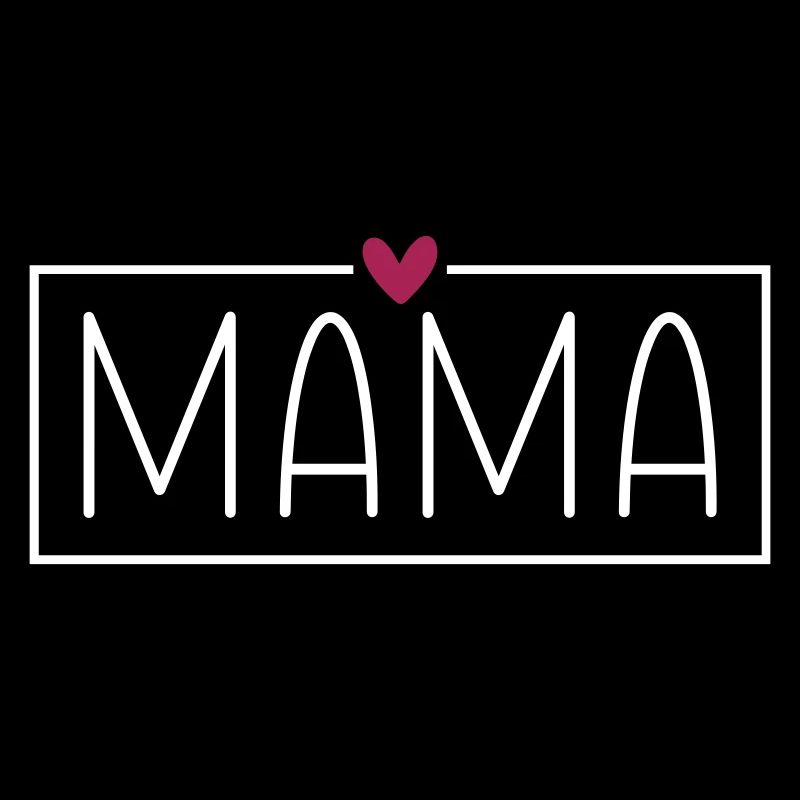 Mama - Rahmen mit Herz - Muttertag Geschenk