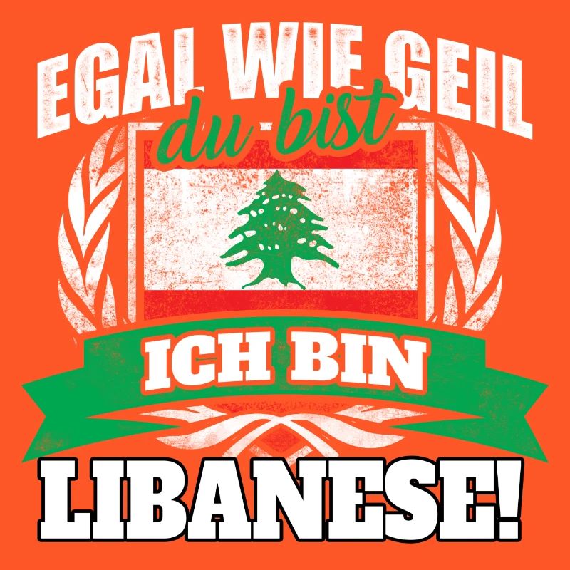 Libanese Libanon Libanesin Libanesisch Geschenk