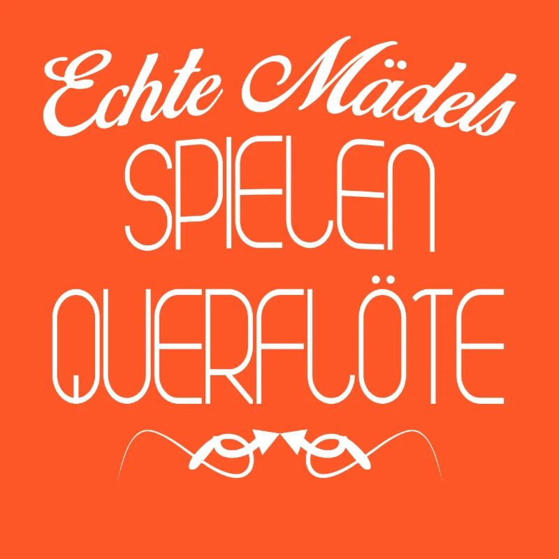 QUERFLÖTE ECHTE MAeDELS
