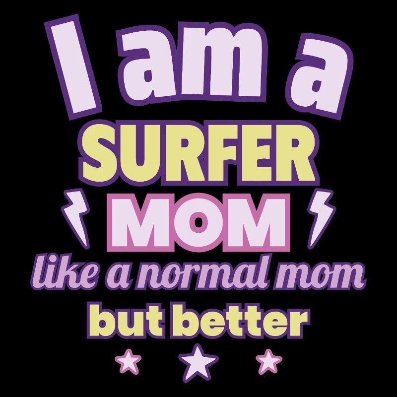 Mutter Surferin, Muttertag Geschenk, Surfen