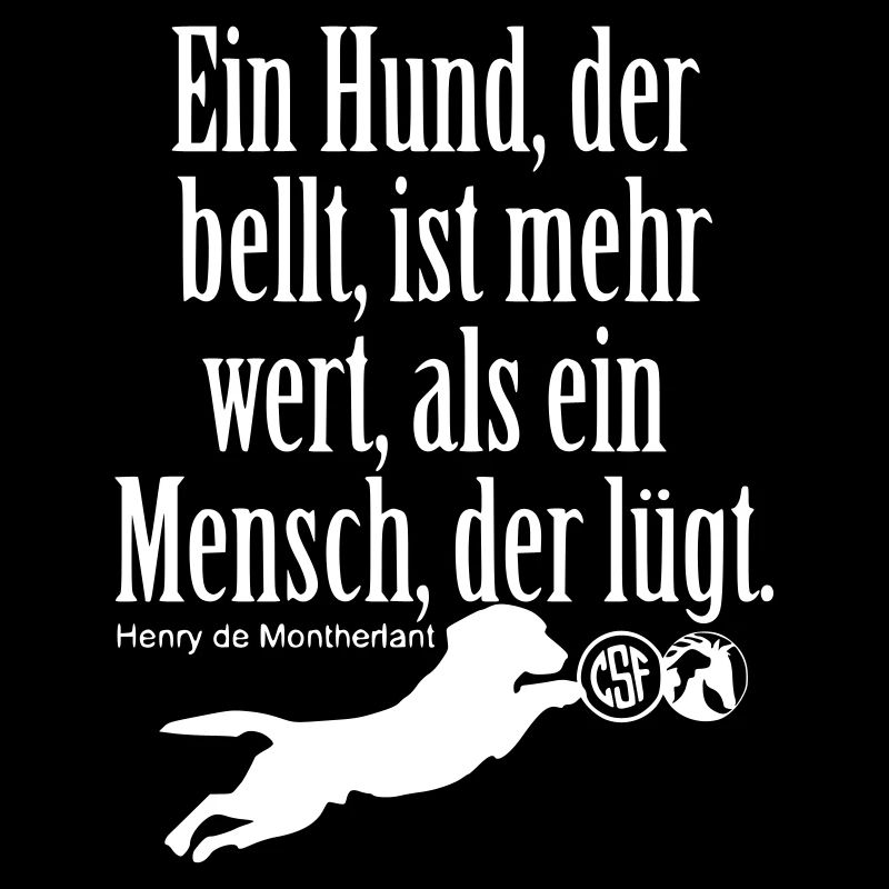 Ein Hund der bellt ...