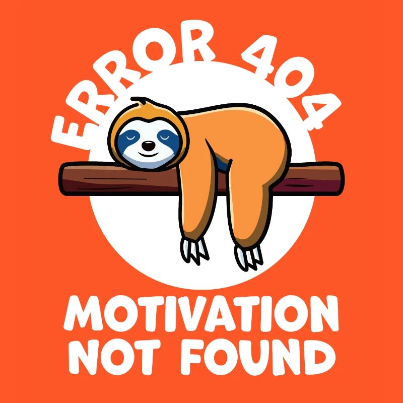 Faultier - Error 404 motivation not found