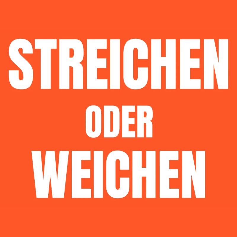 Steichen oder weichen!