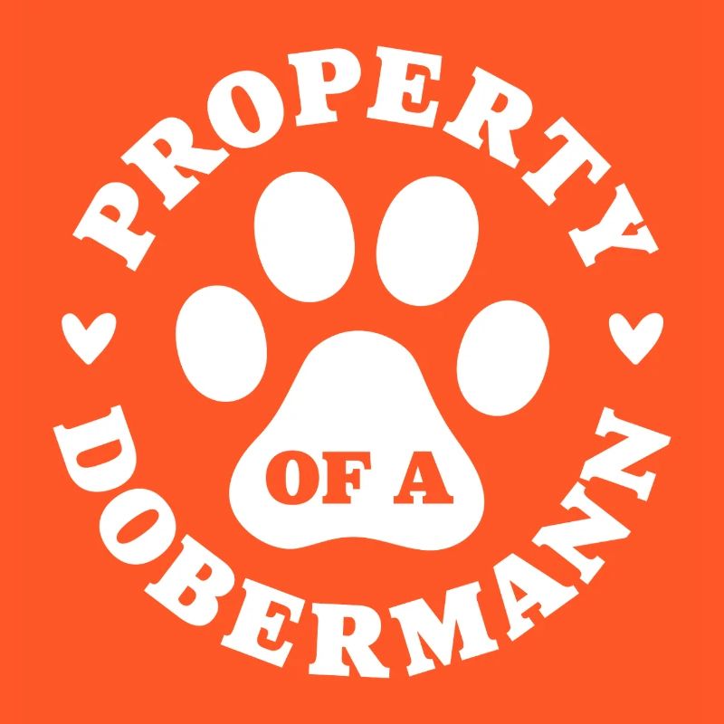 Eigentum eines Dobermanns