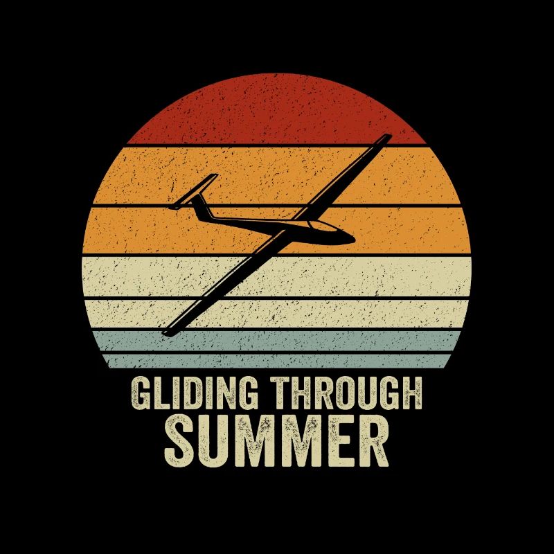 Rétro Gliding en Summer Vintage Glider