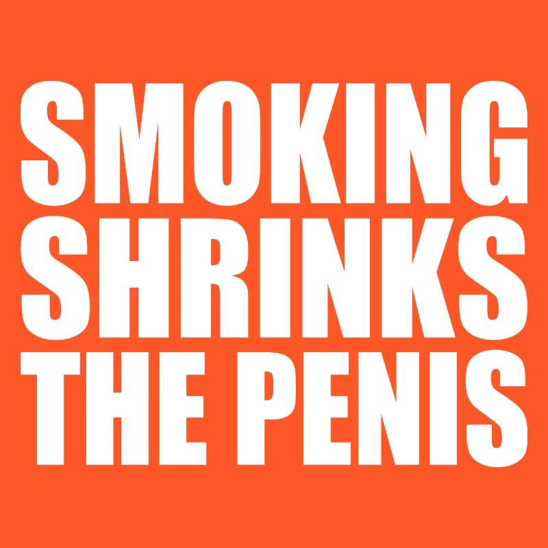Smoking shrinks the penis