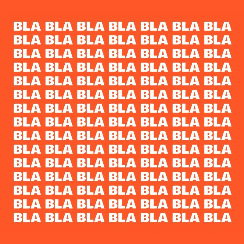 Bla bla bla