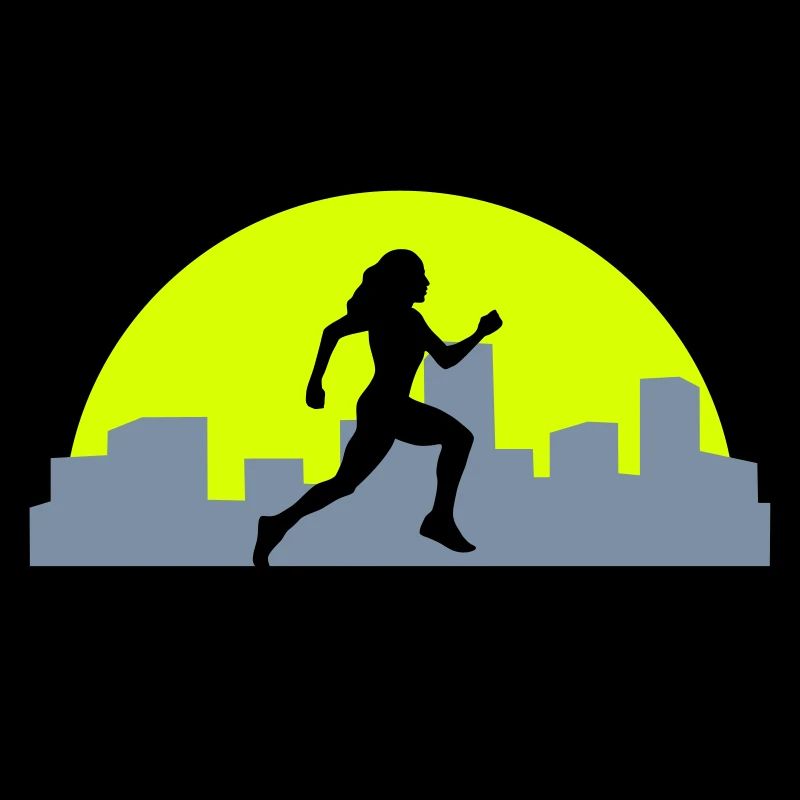 coureuse, courir, running, run