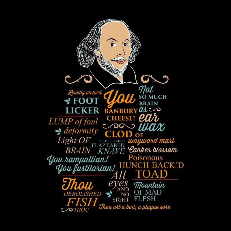 Shakespeare Lehrer Lehrerin Abschluss Geschenk