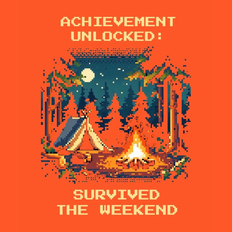 Achievement Unlocked Bushcraft Weekend Survived