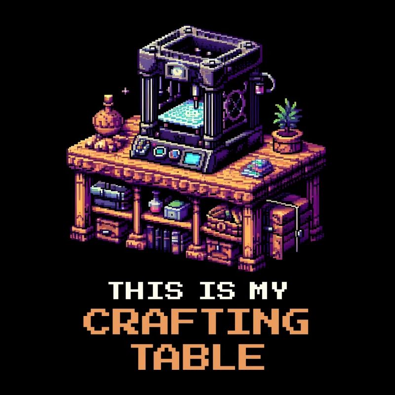 3D Printing Crafting Table | Print Bed Setup