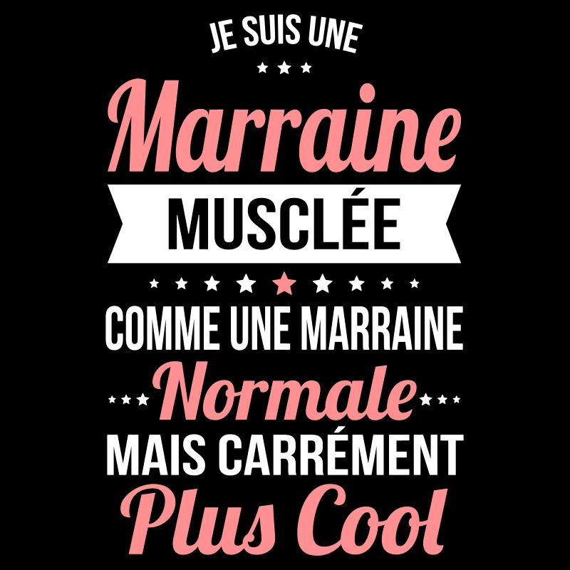 Marraine musclée comme marraine normale plus cool