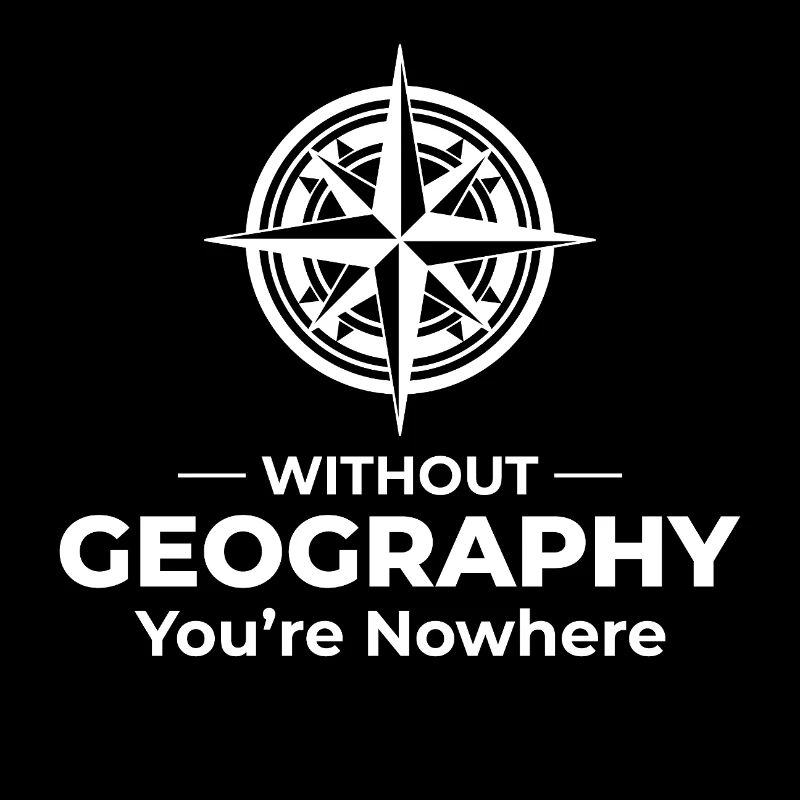 Geographie Kompass Nirgendwo Räumliches GIS