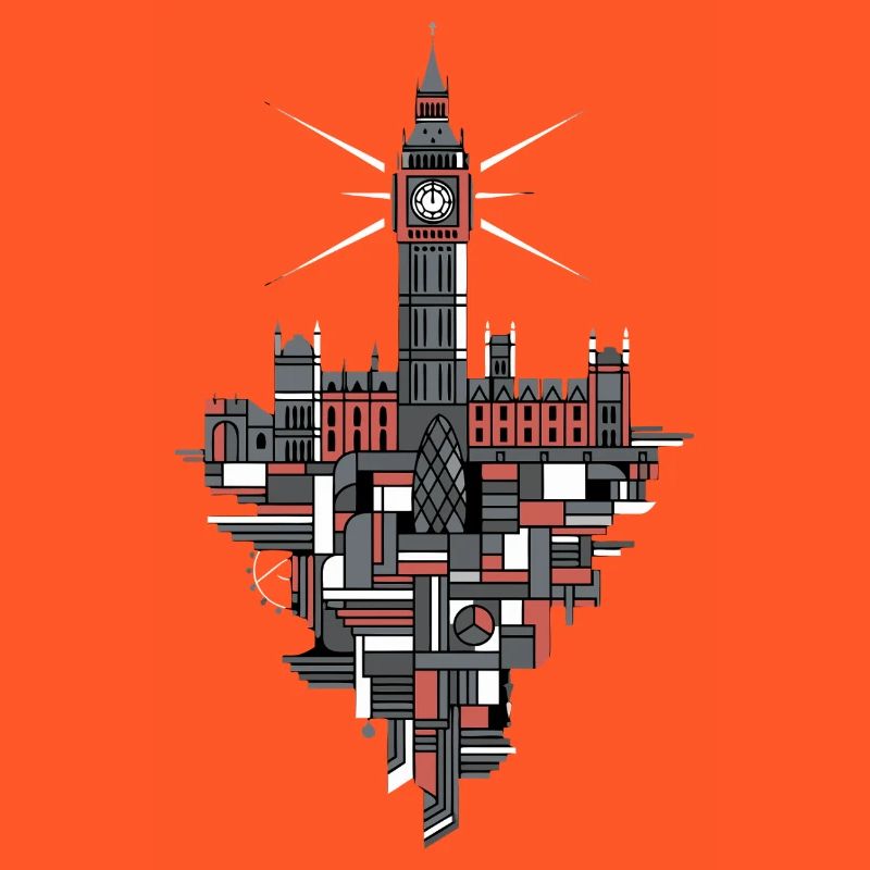 London Skyline Big Ben