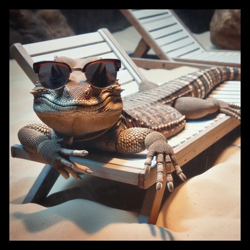 Bartagame - Bearded Dragon Geschenk