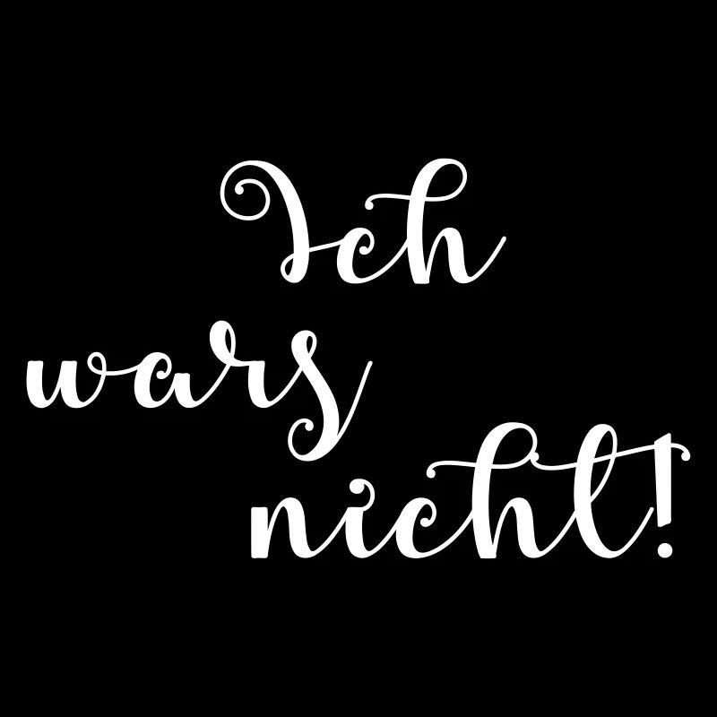 Ich wars nicht