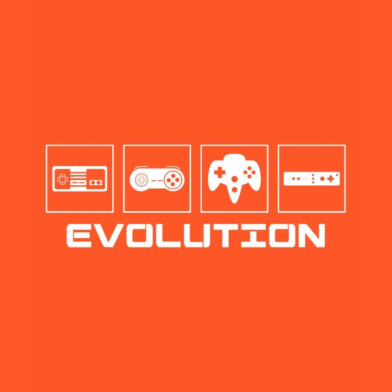 Die Videospiele Evolution - Geschenk