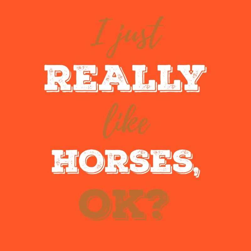 Pferdemädchen Pferdefrau Pferd Geschenkidee