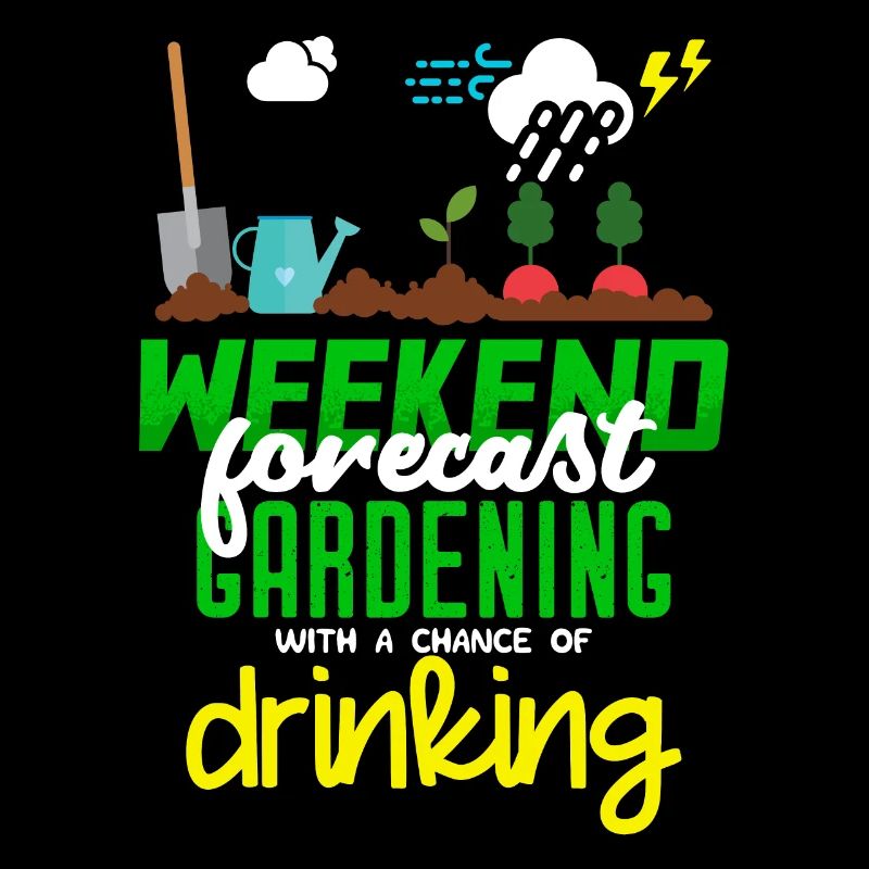 Wochenend-Vorhersage Gartenarbeit mit einer Chance zu trinken