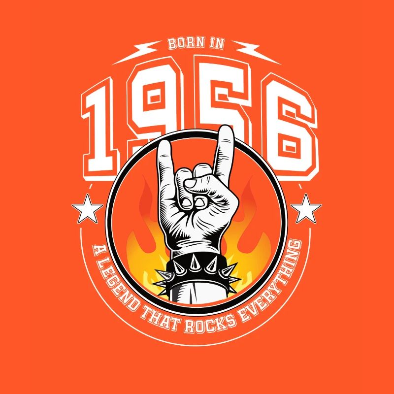1956 Birthday, rocks everything