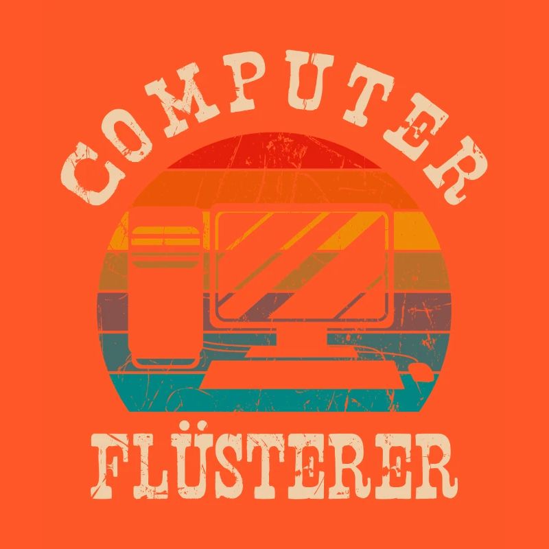 Computer Flüsterer Retro Gamer Nerd Programmierer