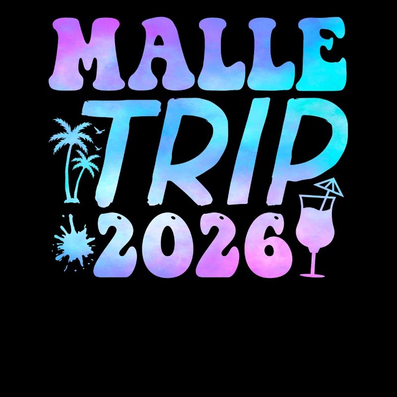 Malle Trip 2026 Palm Trees Cocktail Group Getaway