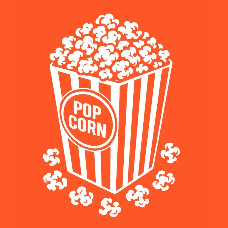 Frisches Popcorn - knusprig, lecker - Geschenk