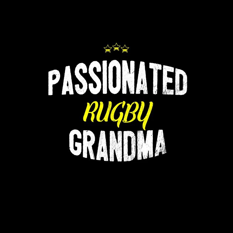 Distressed - RUGBY MAMIE Passionnée