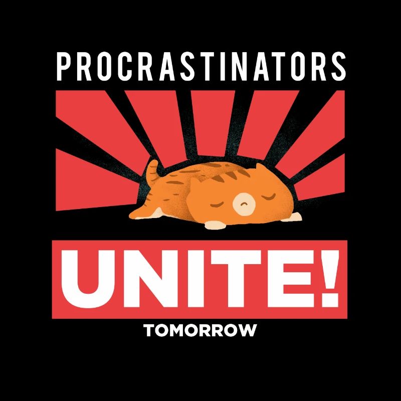 Procrastinators unite tomorrow Geschenk