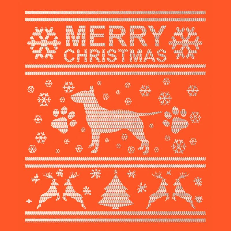 Laid de Noël Pull Bull Terrier