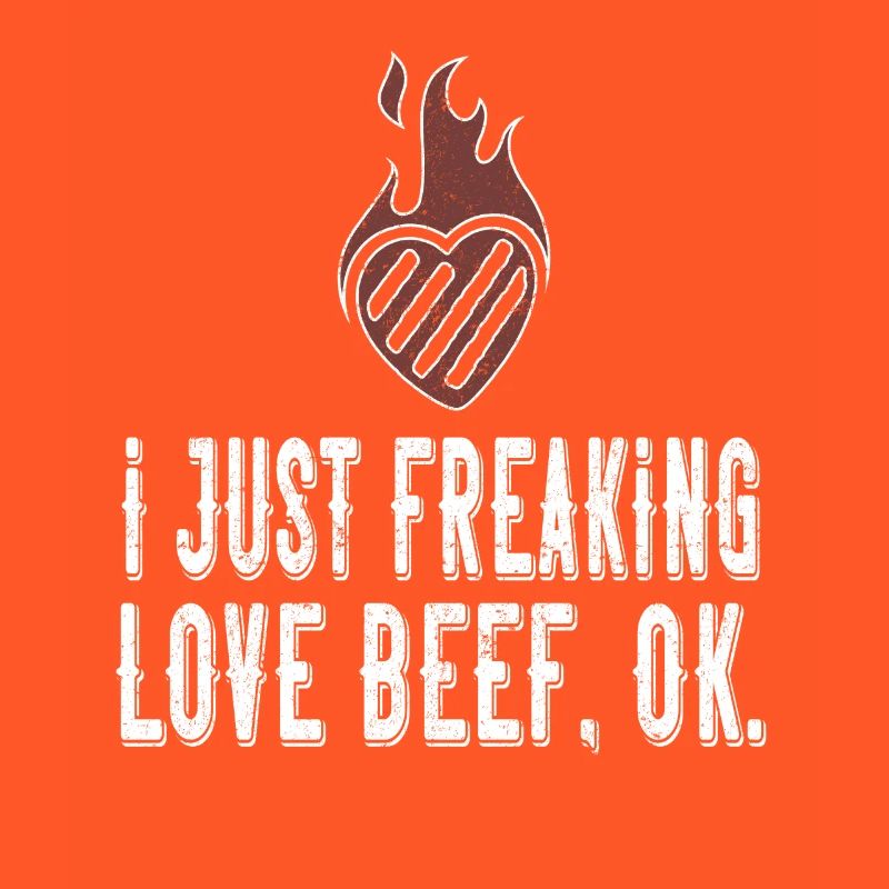 BBQ grilled beef lover tee