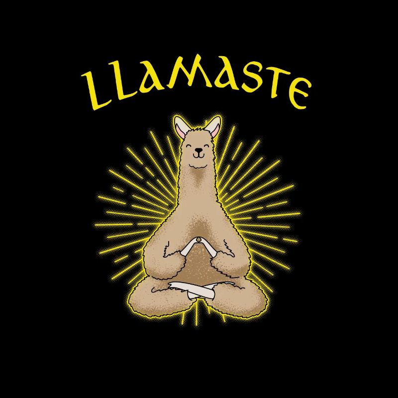 Yoga Llama / Geschenk