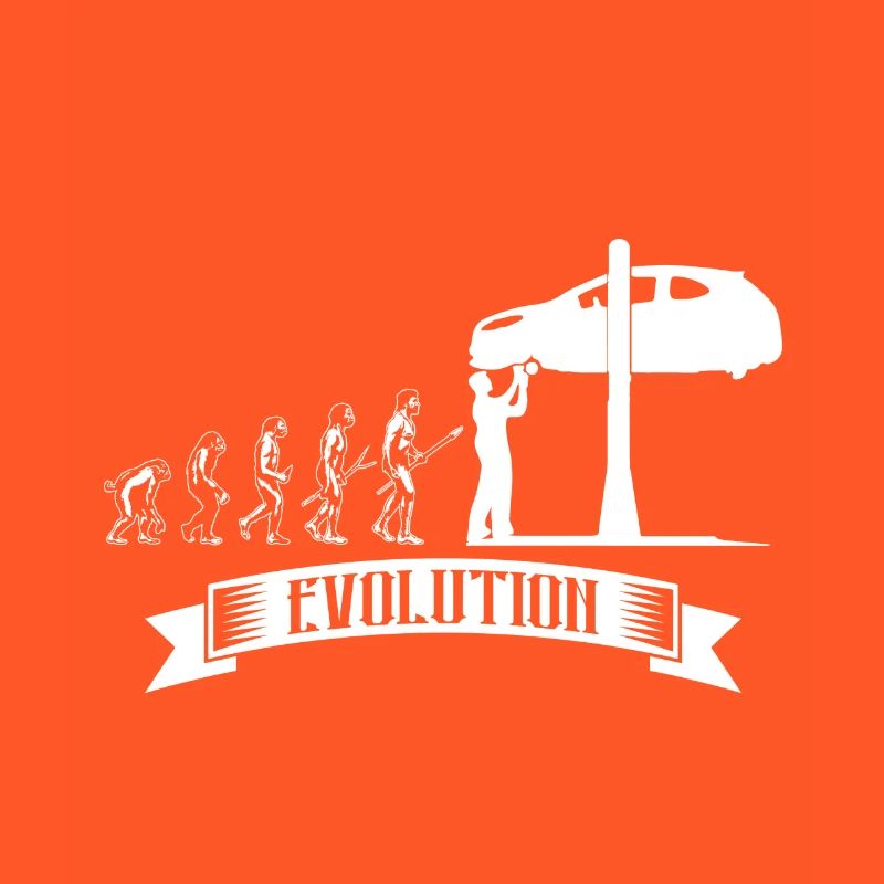 Evolution: KFZ Mechaniker KFZ Mechatroniker