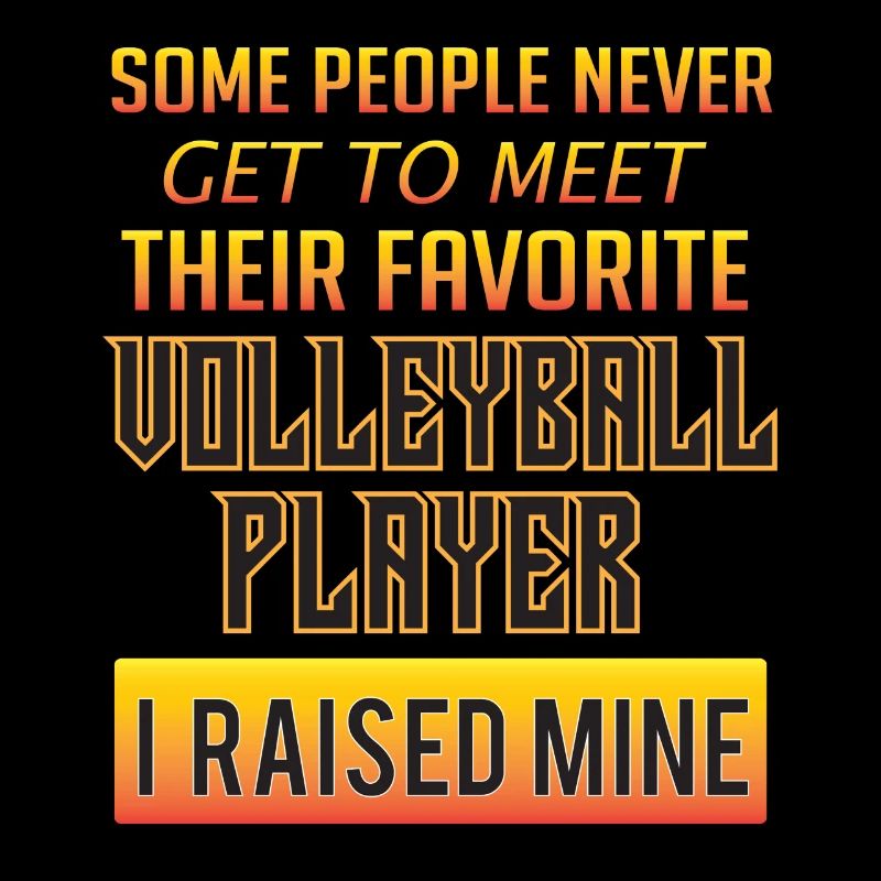Volleyball Mom or Dad großziehen Geschenk