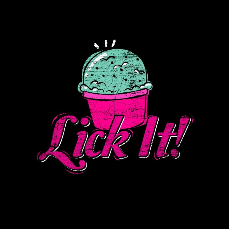 Ice licking soft ice cream gift idea summer spring