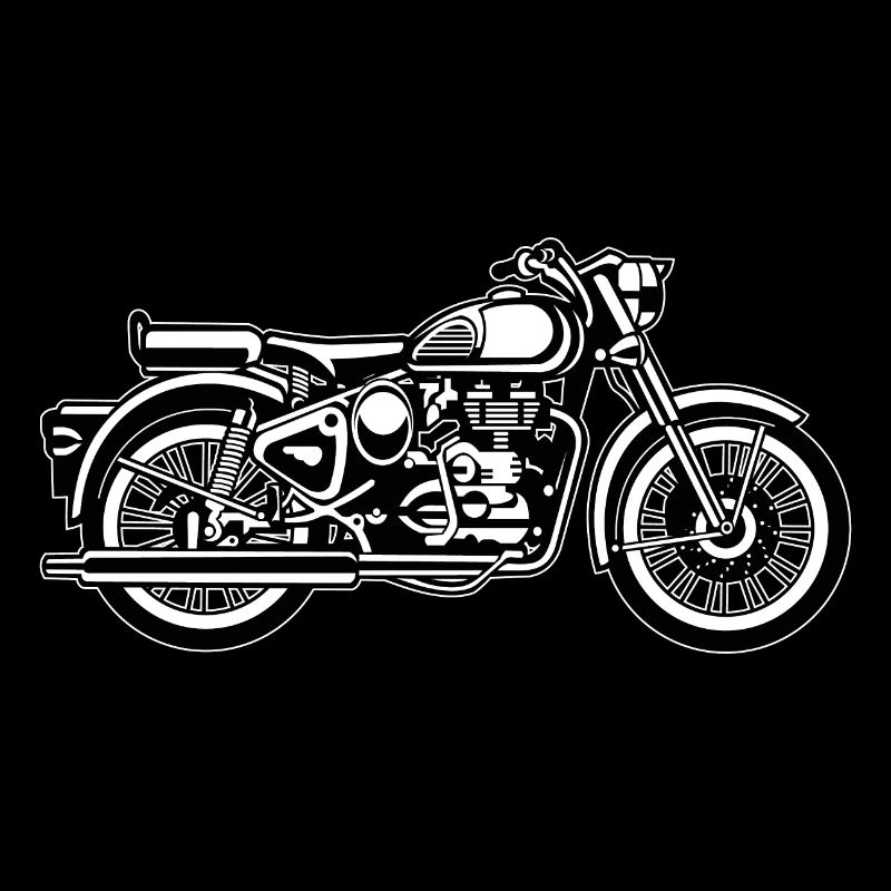 Motorcycle / Motorcycle 02_black white