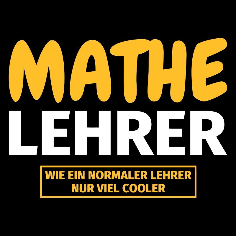 Mathelehrer Geschenk