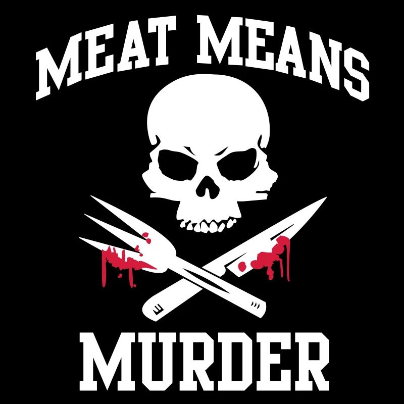 Meat means murder - Fleisch bedeutet Mörder