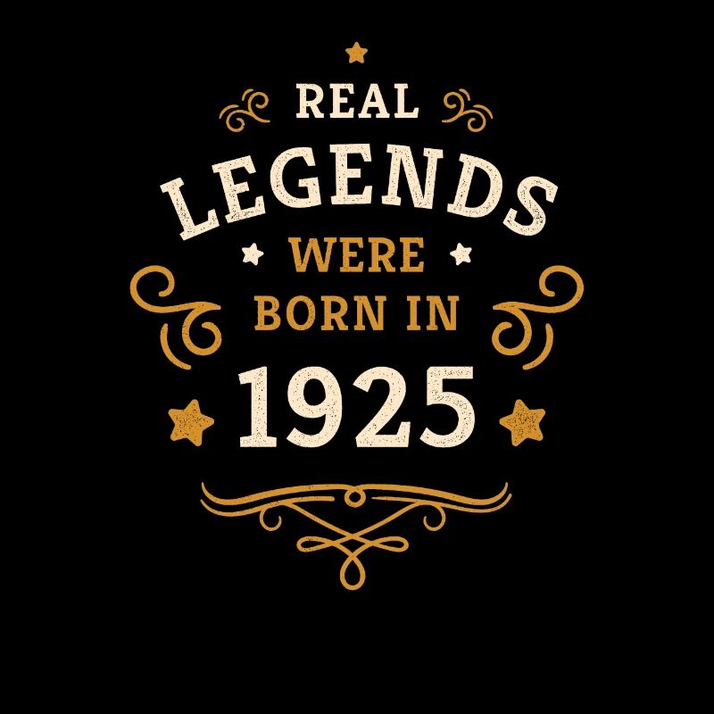 100th Birthday Real Legends are Born in 1925