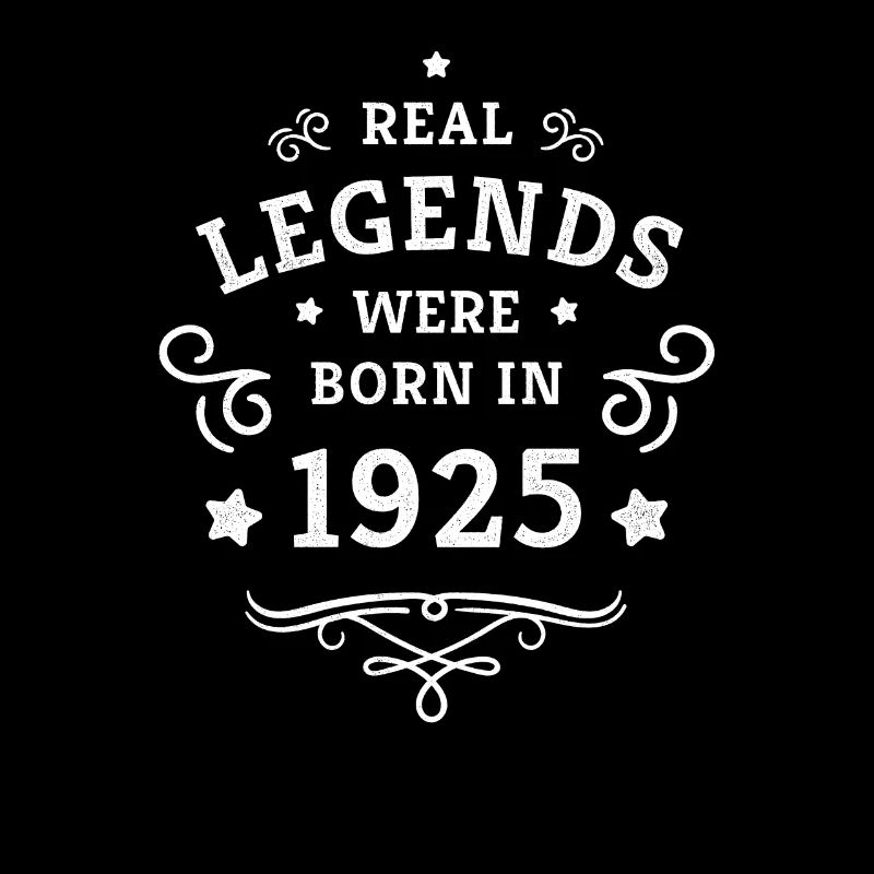 100th Birthday Real Legends are Born in 1925