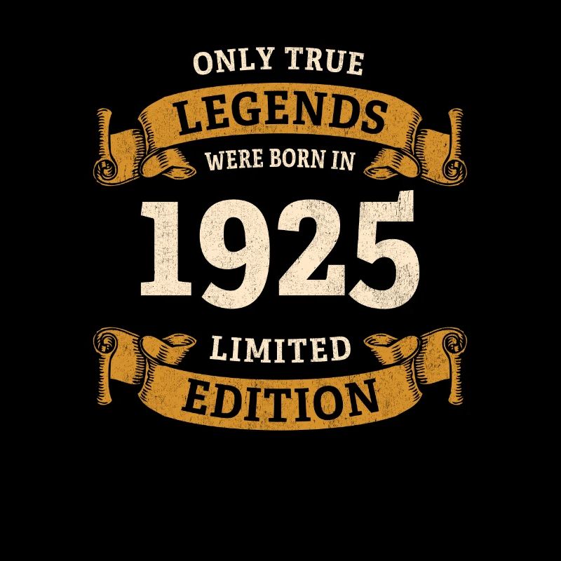 Echte Legenden wurden 1925 geboren 100. Geburtstag