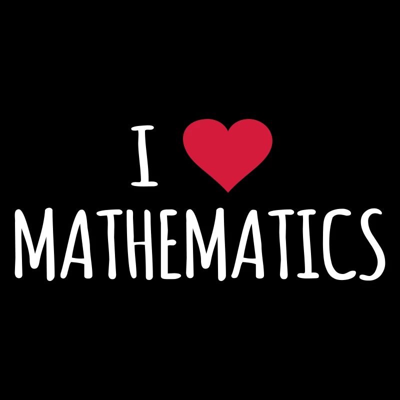 Mathematik Mathematiker Geschenk Ich liebe Mathe