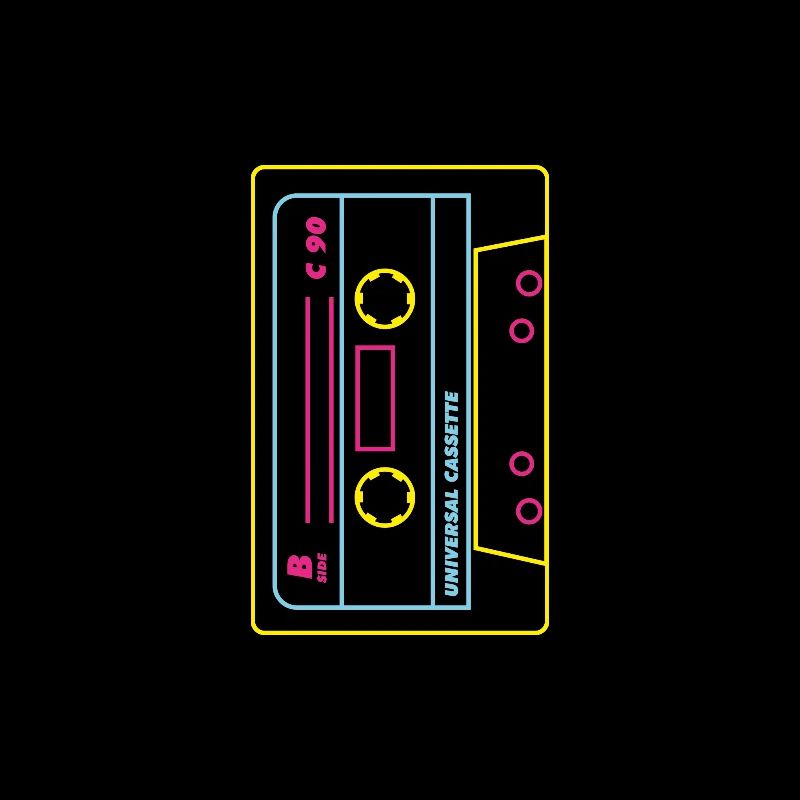 Cassette Audio 80s / Néon