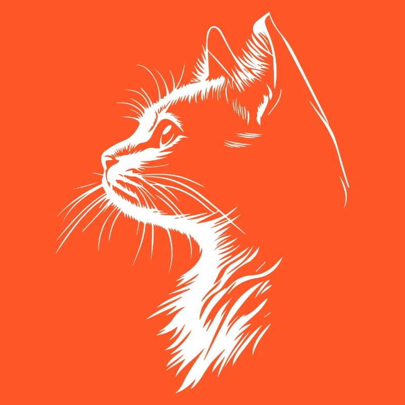 Silhouette de chat